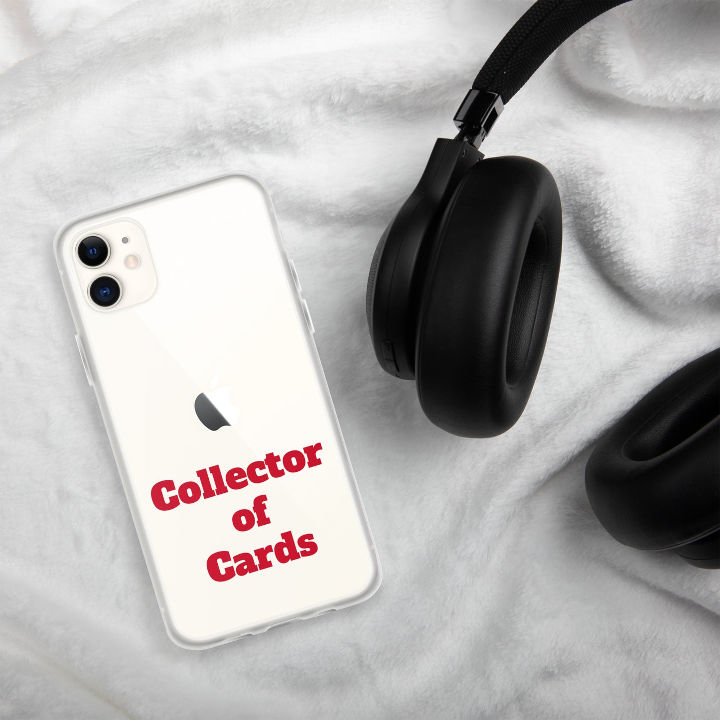 Collector of Cards Clear Case for iPhone®