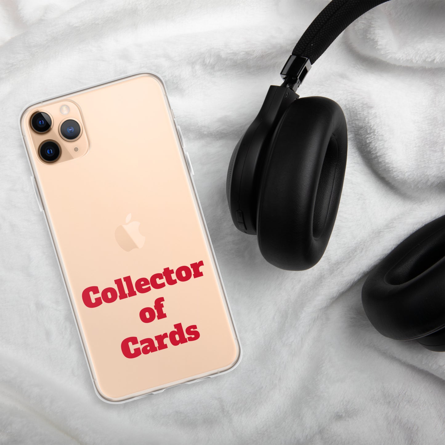 Collector of Cards Clear Case for iPhone®