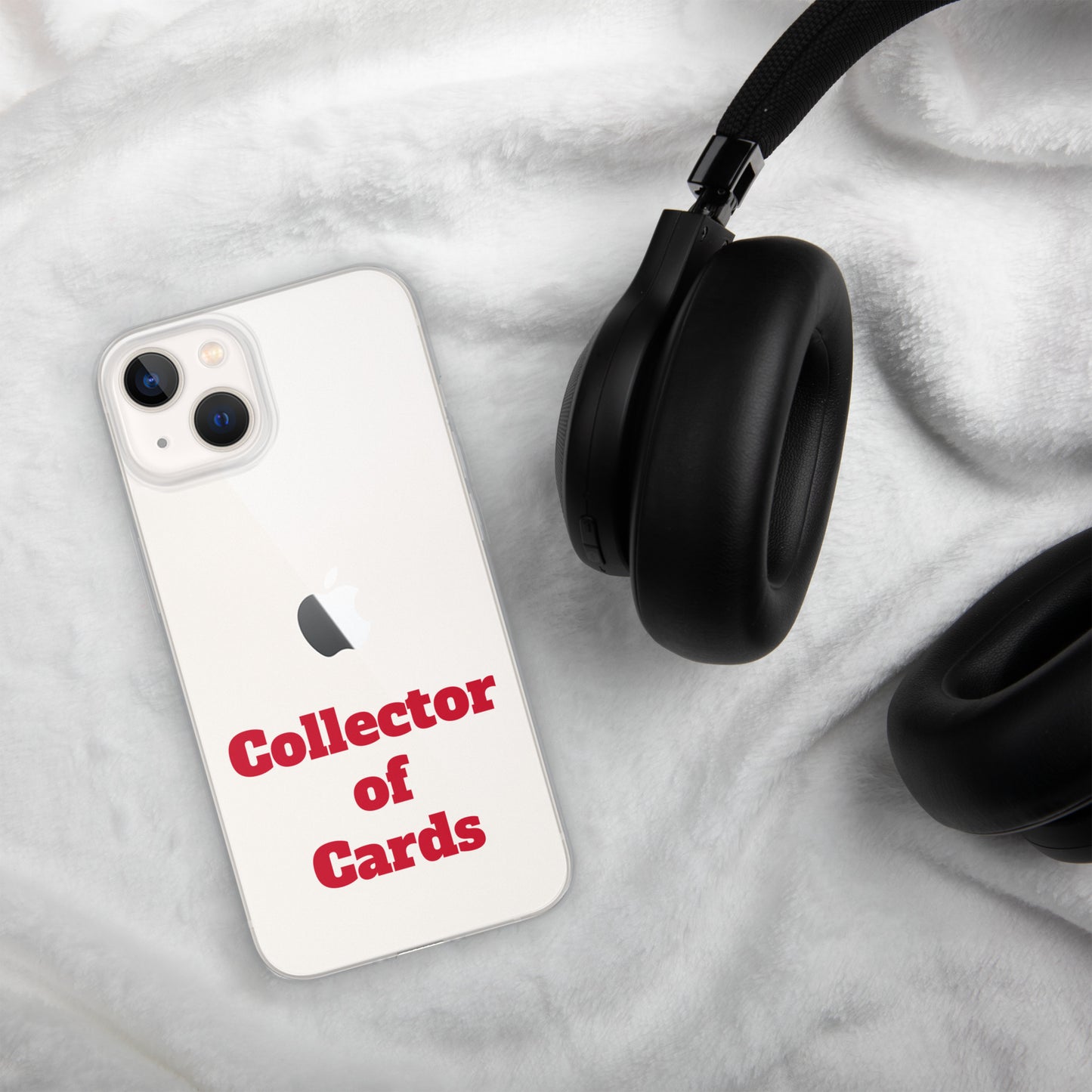 Collector of Cards Clear Case for iPhone®