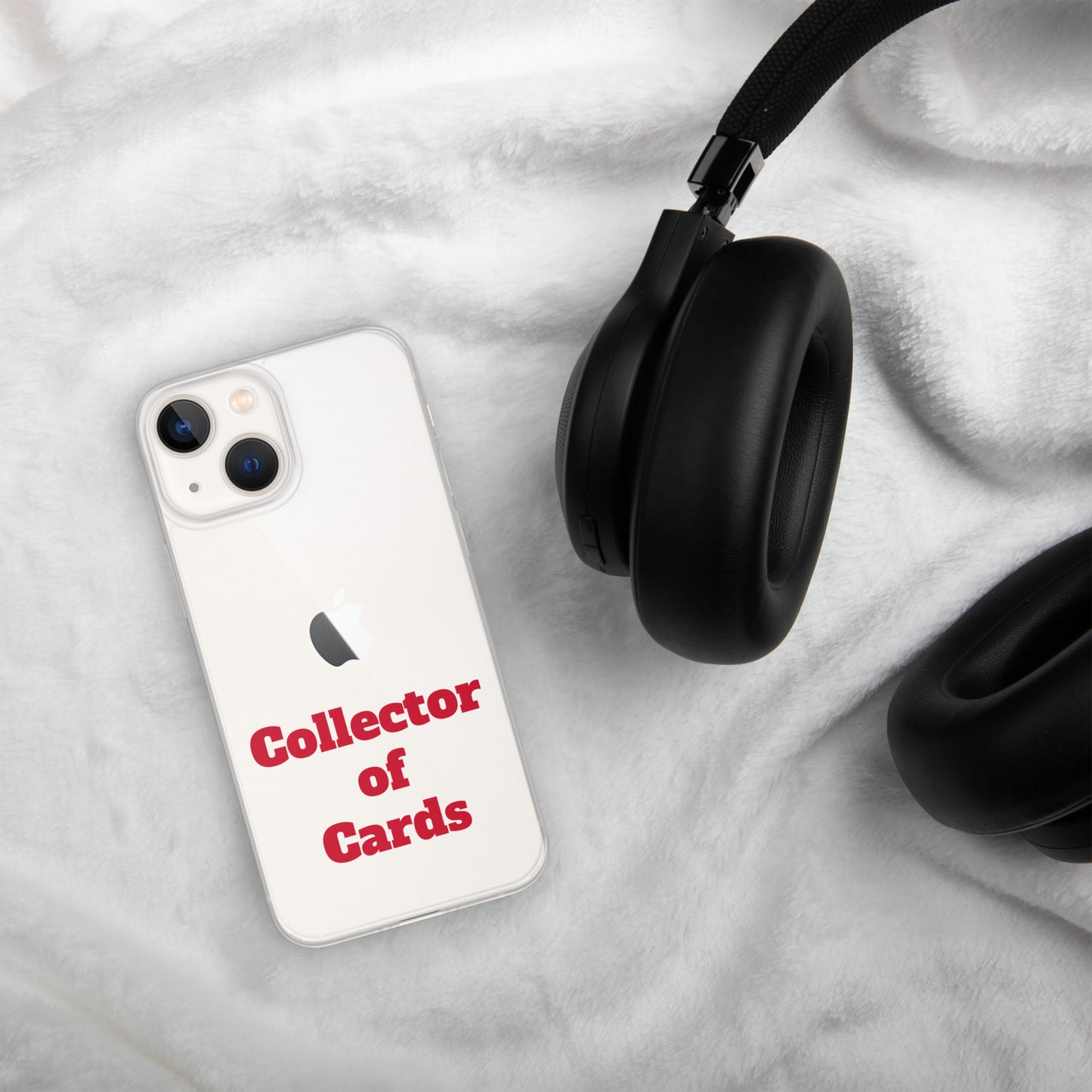 Collector of Cards Clear Case for iPhone®