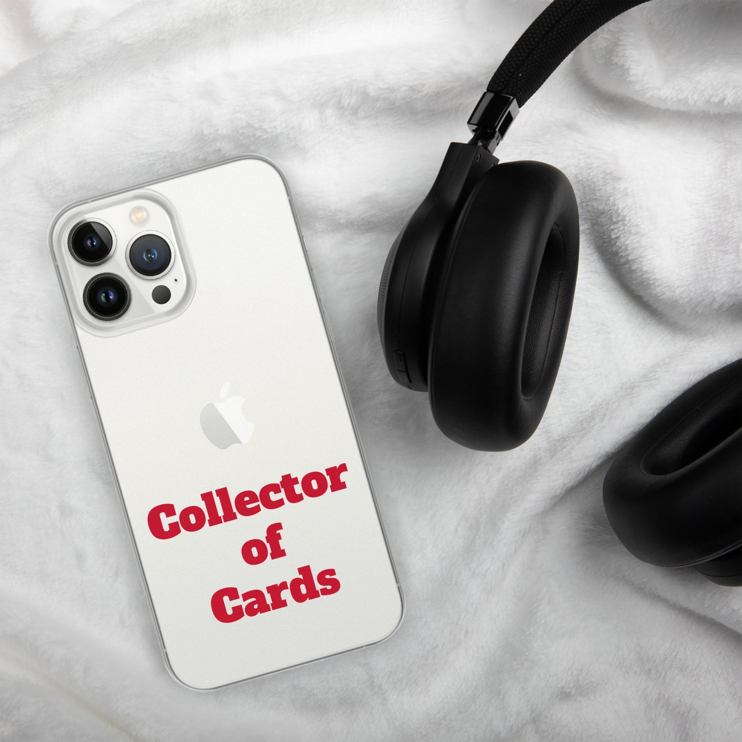 Collector of Cards Clear Case for iPhone®