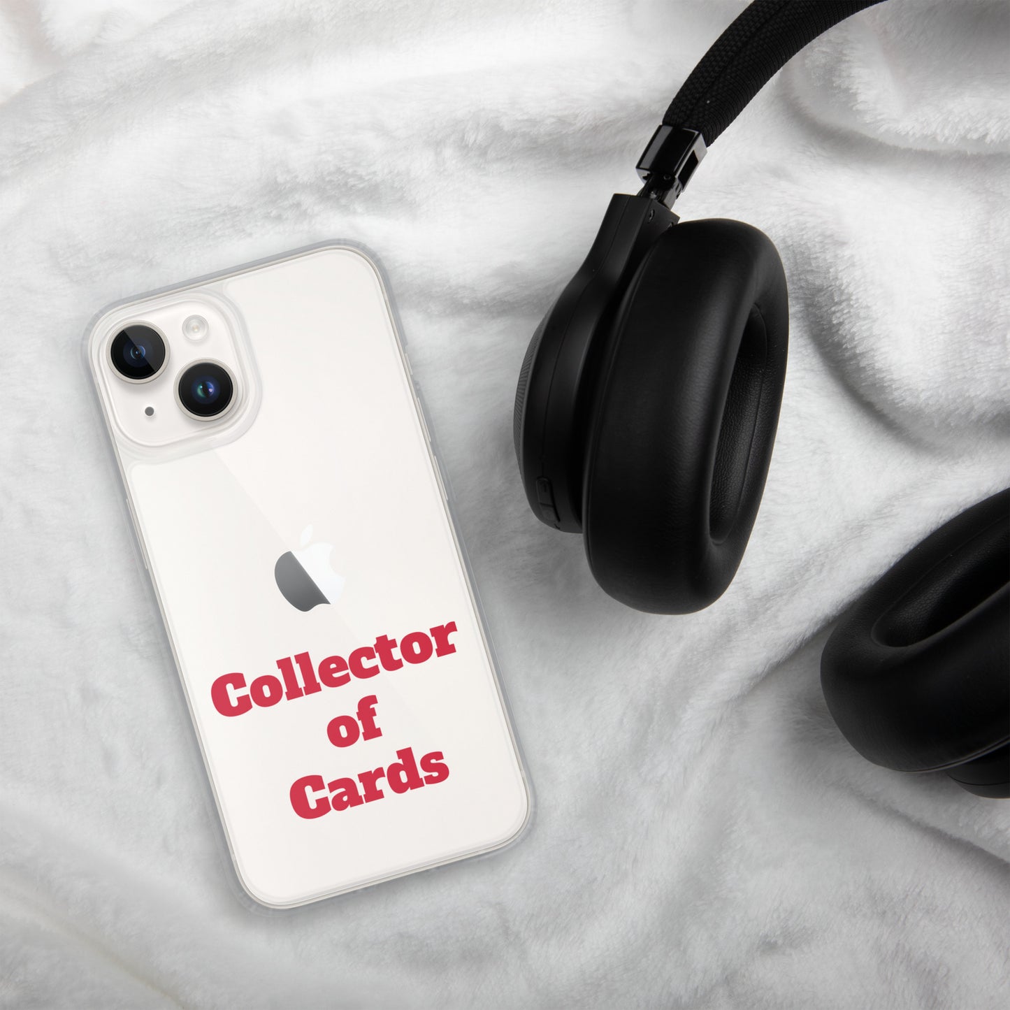 Collector of Cards Clear Case for iPhone®