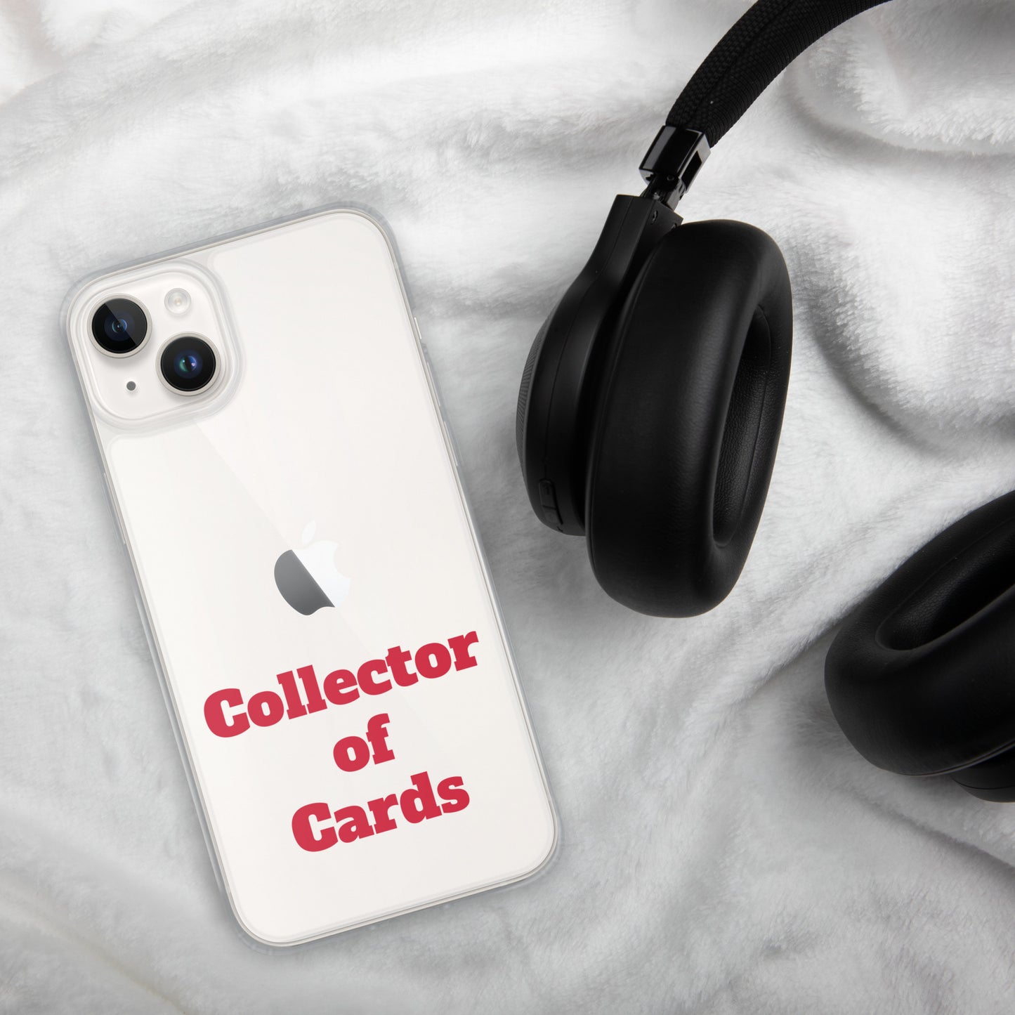 Collector of Cards Clear Case for iPhone®