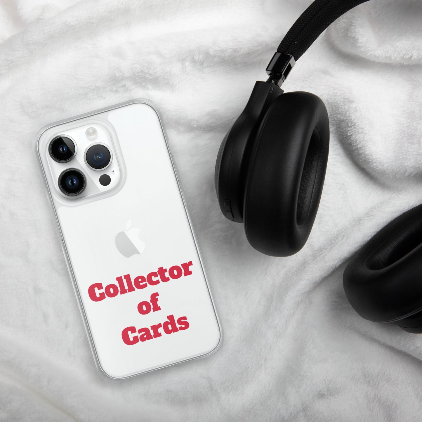 Collector of Cards Clear Case for iPhone®